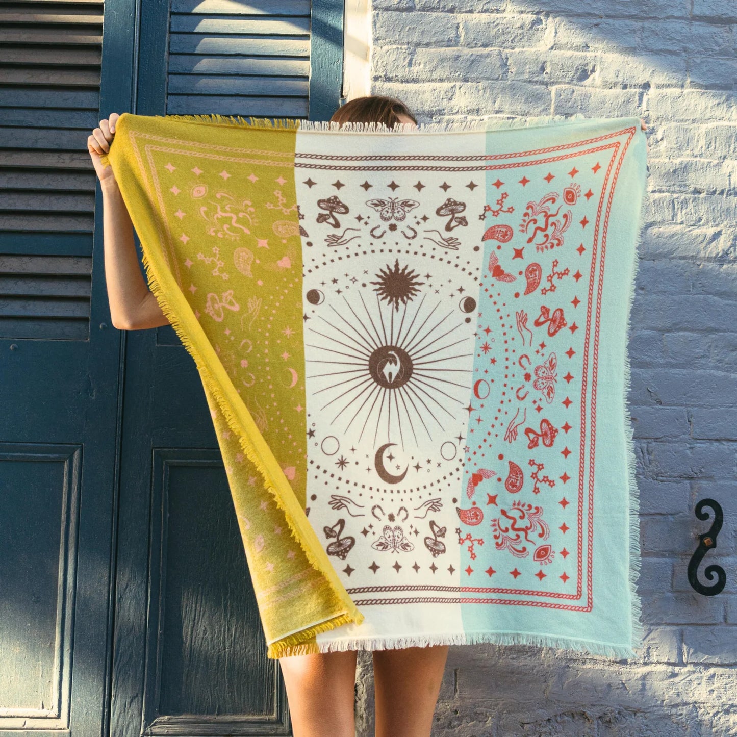 Cosmic Rodeo Cashmere Bandana Wrap