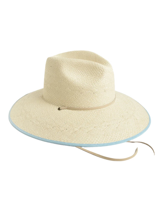 Fiji Hat- Natural / Sky