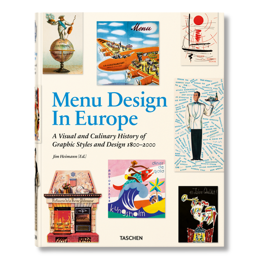 Menu Design in Europe (German, French, English)