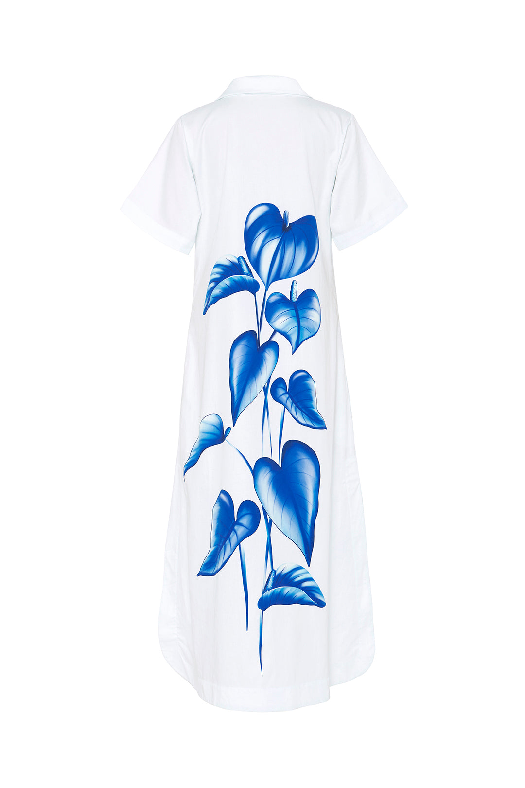 Peace Lily Shirt Dress