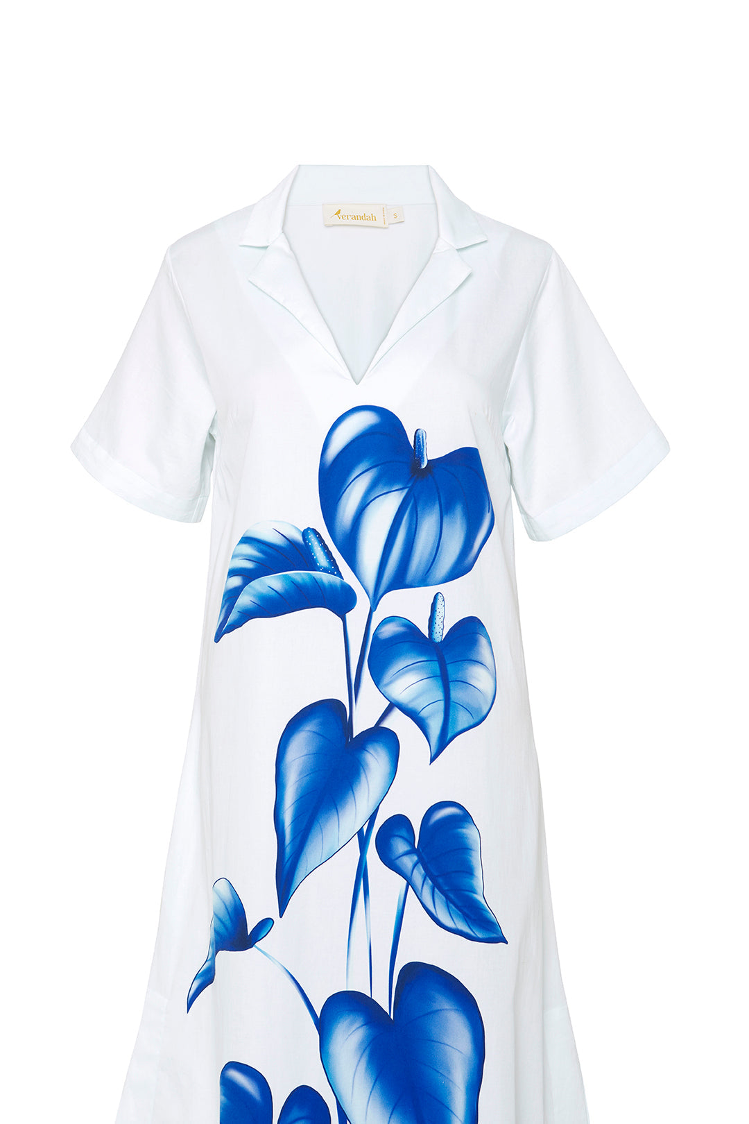 Peace Lily Shirt Dress