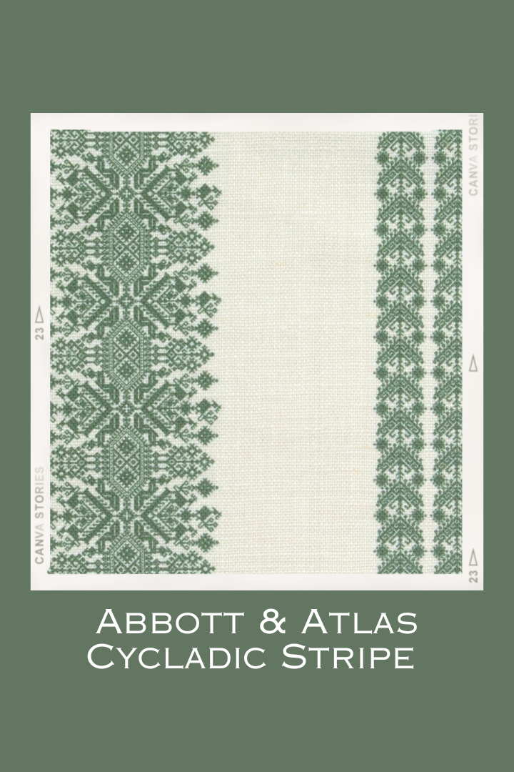 Abbott & Atlas Cycladic Stripe Fabric