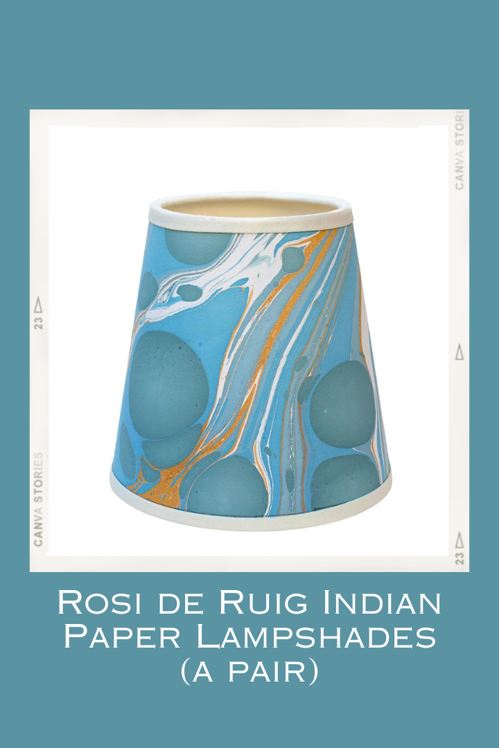 Rosi De Ruig Indian Paper Lampshades (Pair) – TUKE BAZAAR