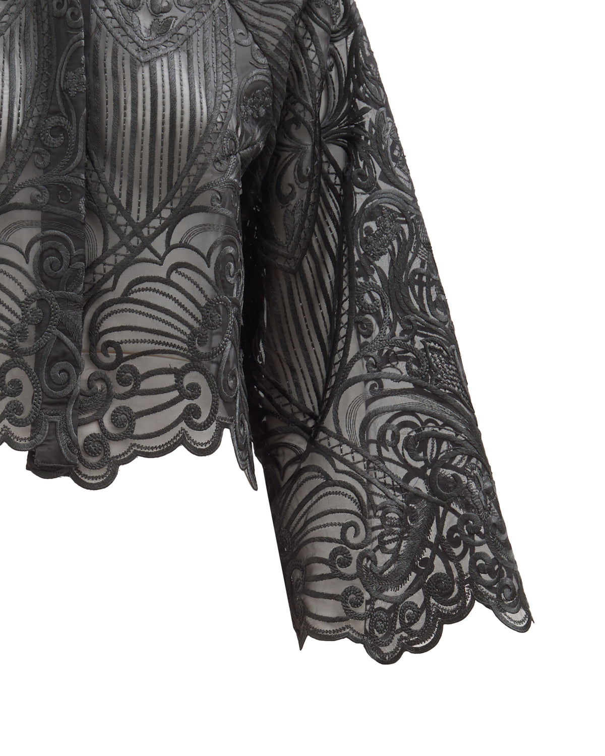 Loretta Caponi Lace Jacket