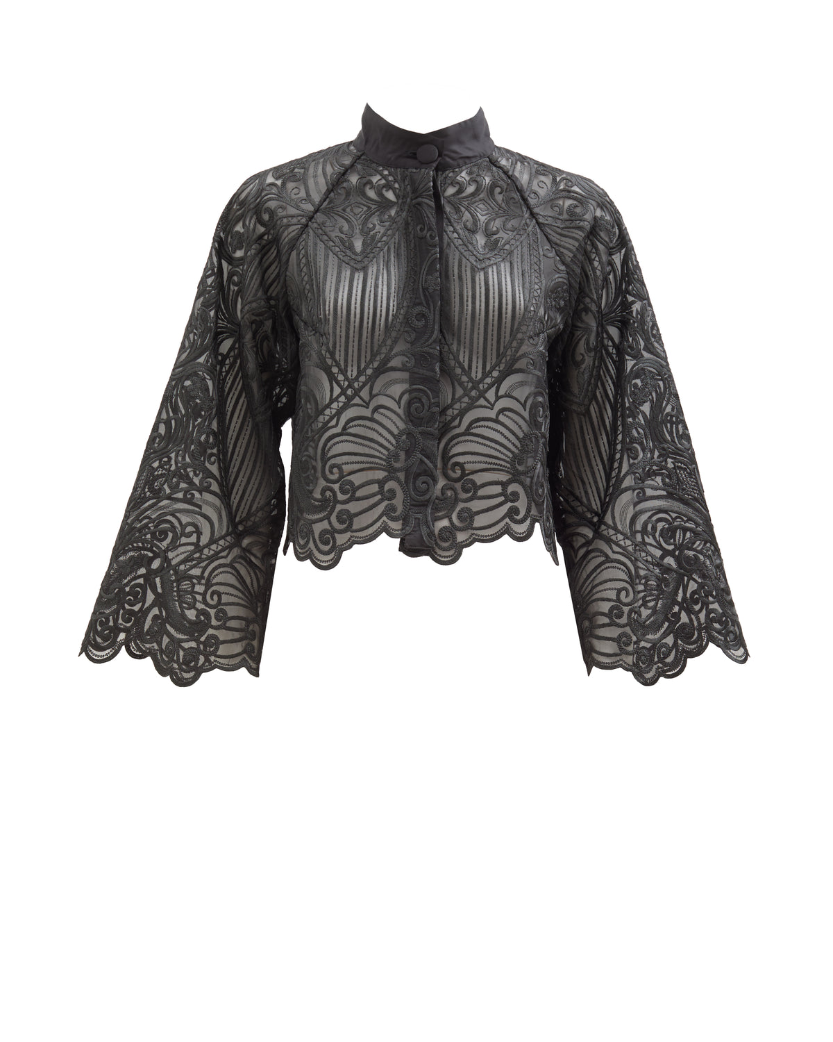Loretta Caponi Lace Jacket
