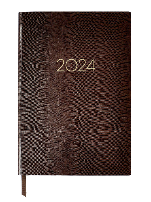 2024 DIARY - BROWN