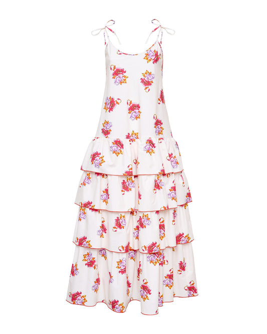 Evangeline Cherry Drop Dress