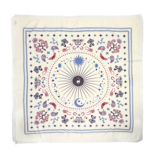 Cosmic Rodeo Cashmere Bandana Sweater Wrap