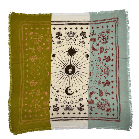 Cosmic Rodeo Cashmere Bandana Wrap
