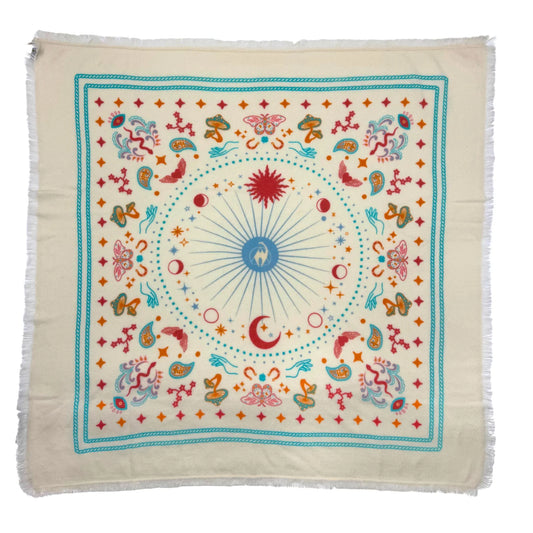 Cosmic Rodeo Cashmere Bandana Wrap