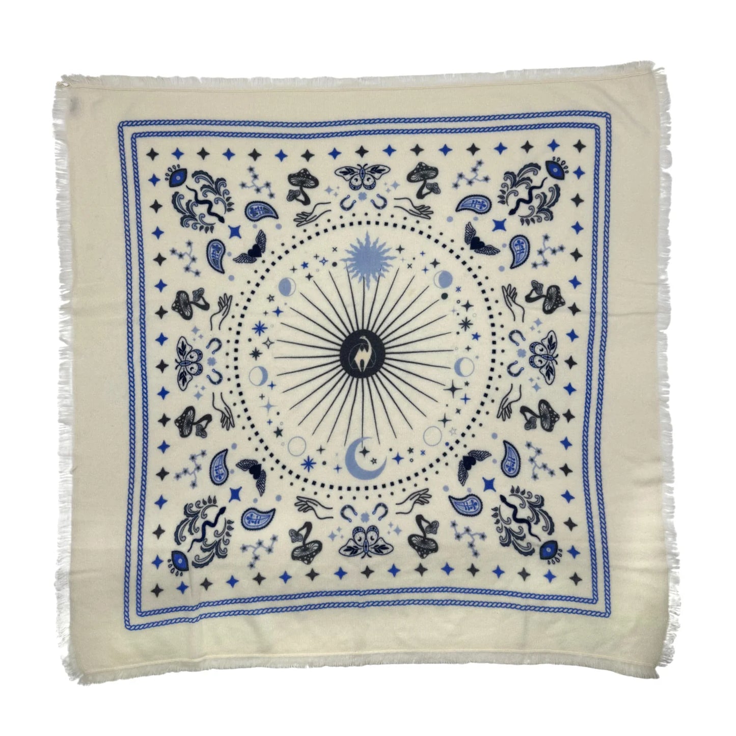 Cosmic Rodeo Cashmere Bandana Sweater Wrap