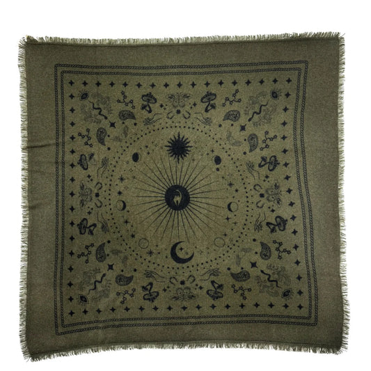 Cosmic Rodeo Cashmere Bandana Sweater Wrap