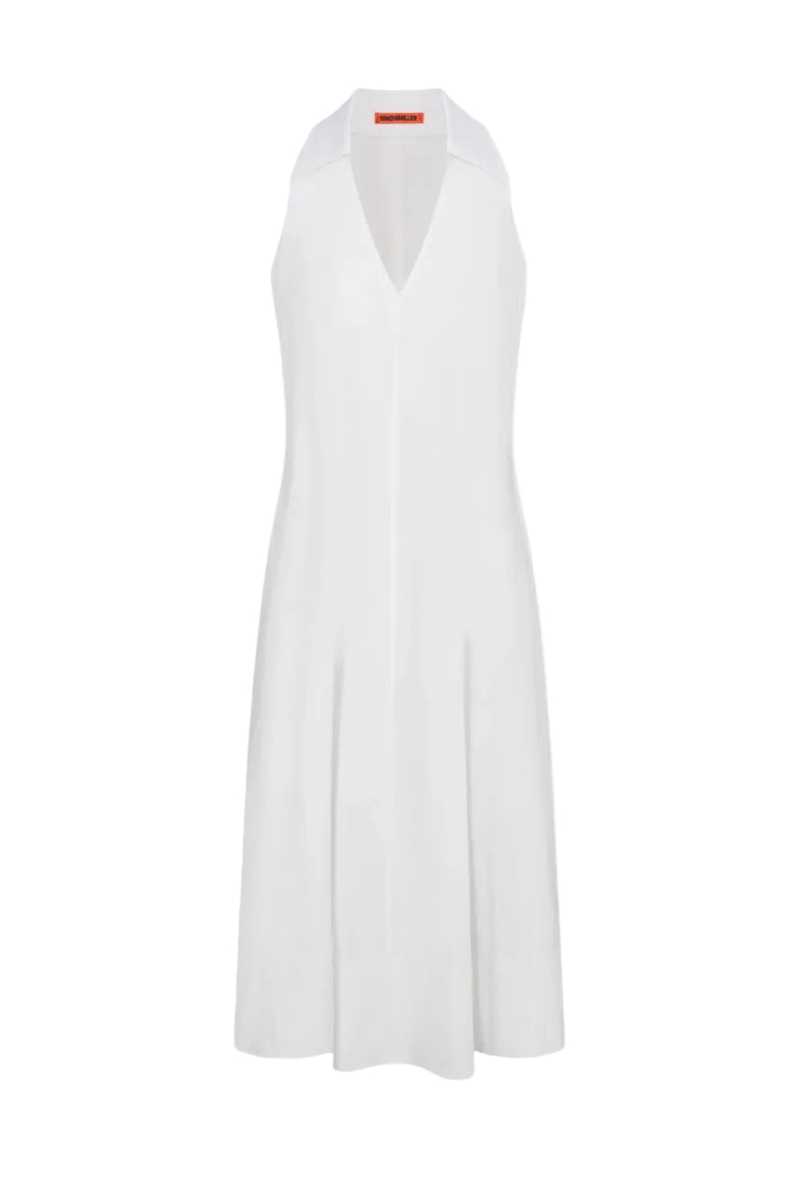 Nava Poplin Midi Dress