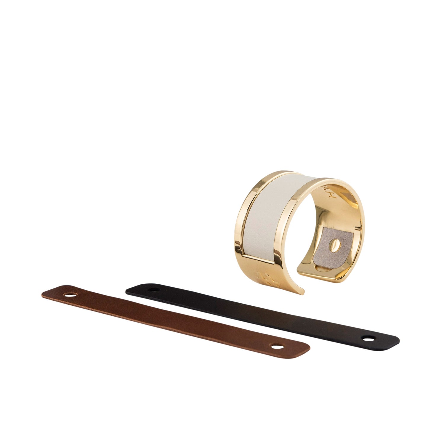 OG2 Gold Cuff with Basic Leathers