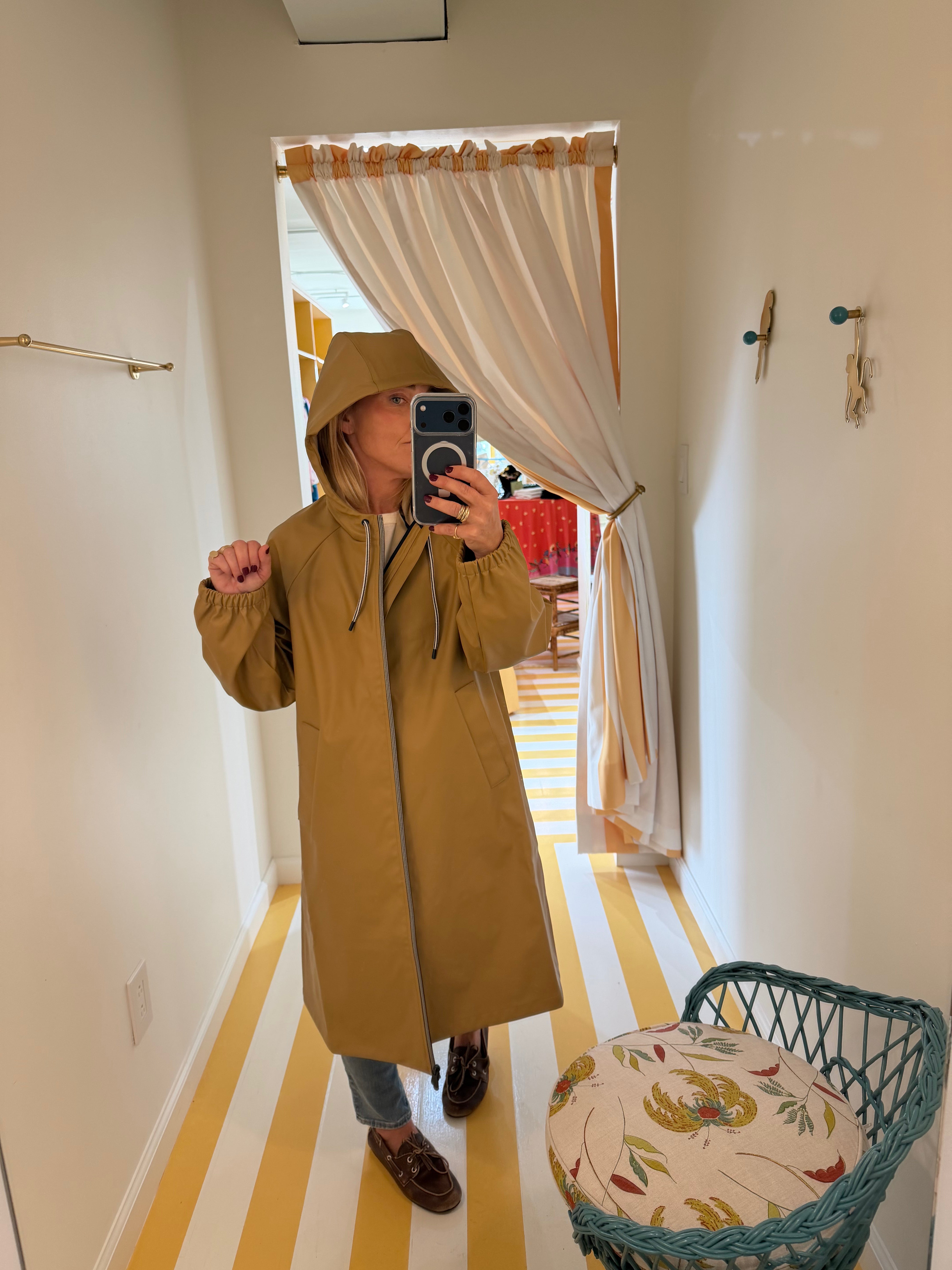 Petit Bateau Hooded Raincoat