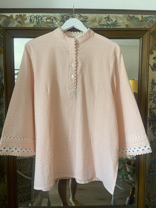 Jolene - Orange Gingham