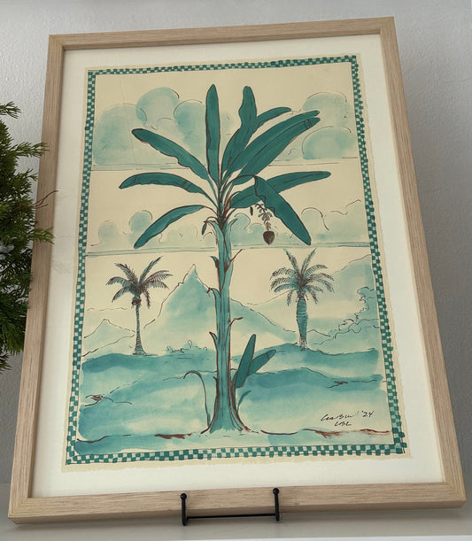 "Green Palm" by Lia Burke Libaire