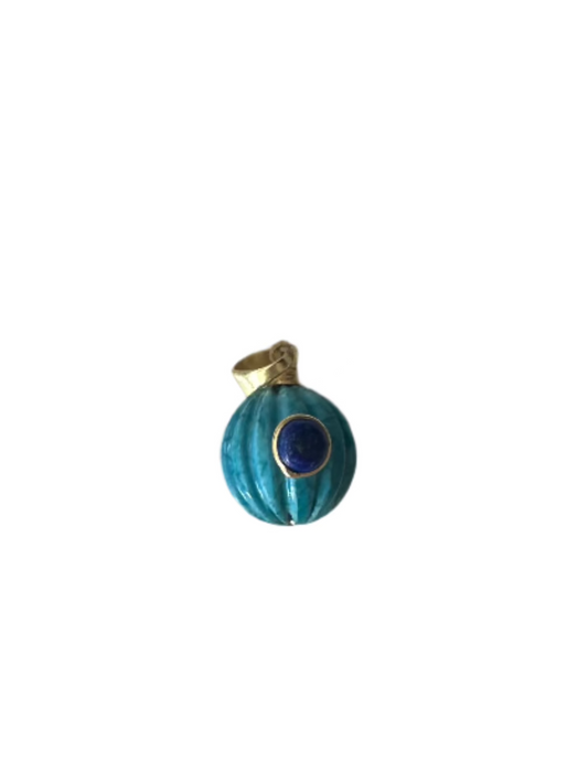 Light Blue Charm Bobble