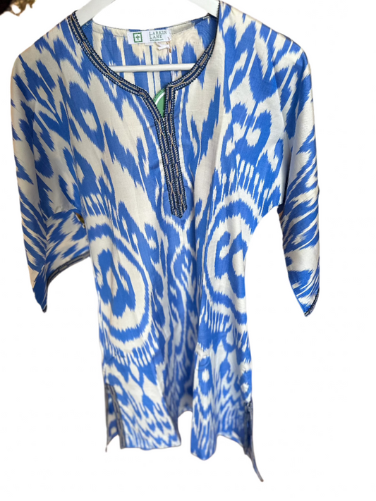 Lucerne Silk Ikat Tunic