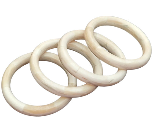 Buffalo Horn Bone Bangle (Pair)