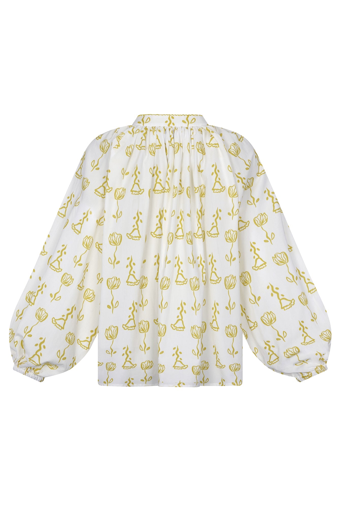 Kaia Blouse in Trigo Amarillo Print