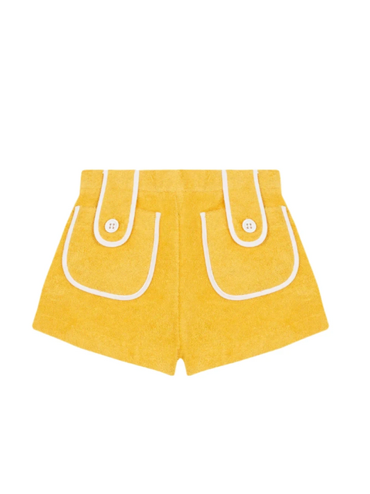 Carambola Towel Shorts Yellow