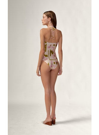 Balearic Applique Swimsuit