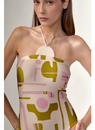 Balearic Applique Swimsuit