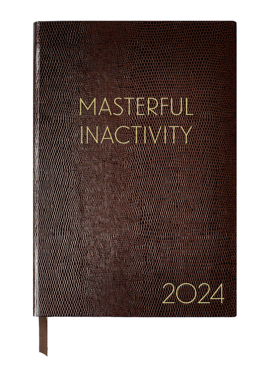 2024 DIARY - MASTERFUL INACTIVITY
