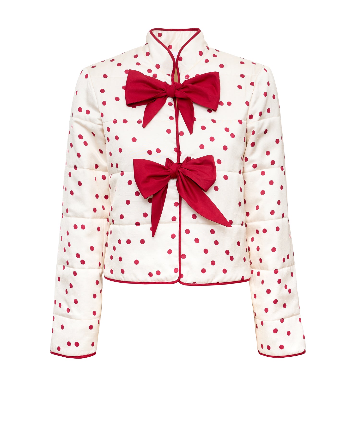 Opale Short Jacket with Bows