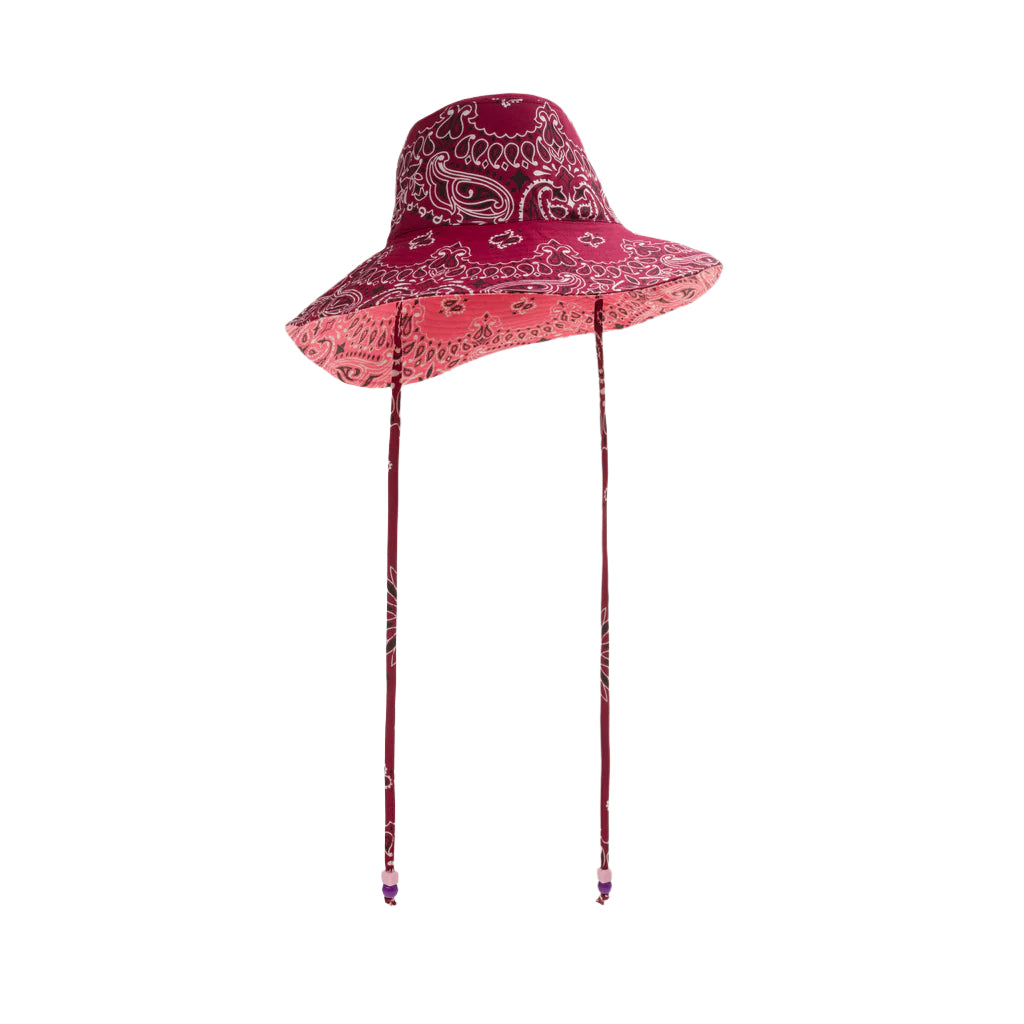 Capeline Hat Bordeaux/ Strawberry- PRE ORDER