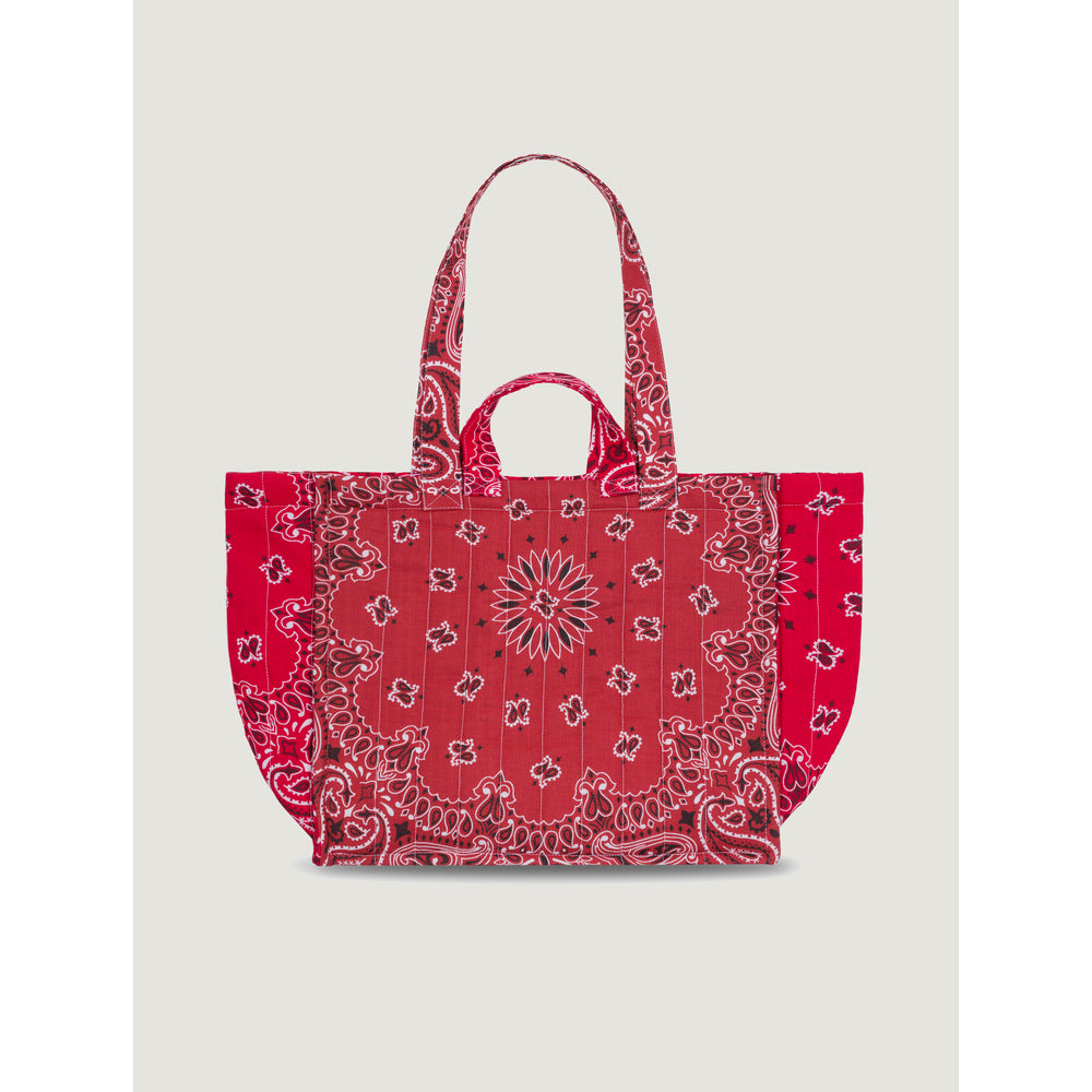 Moyen Cabas Matelassé LOVE Vintage Red/Real Red - PRE ORDER