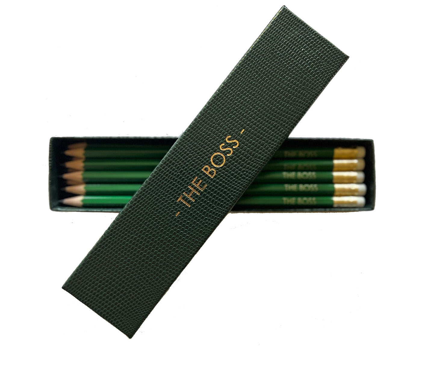 The Boss Notebook + Pencils Gift Set