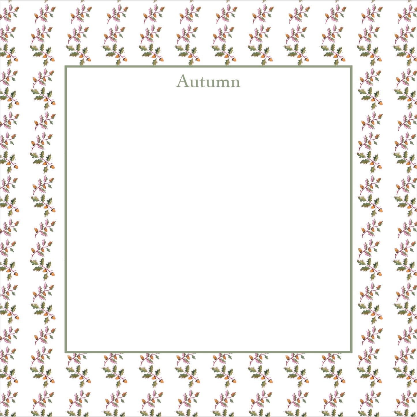 Autumn Mini Notepad