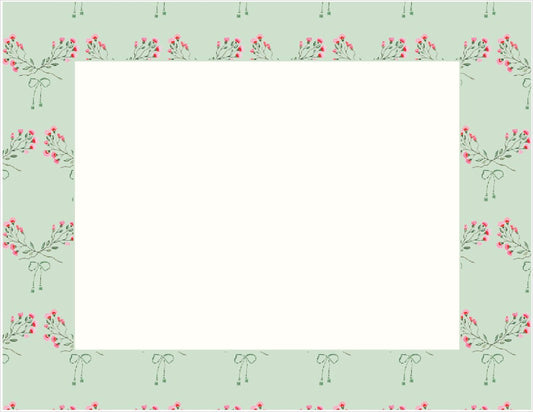 Florals & Bows Notecards