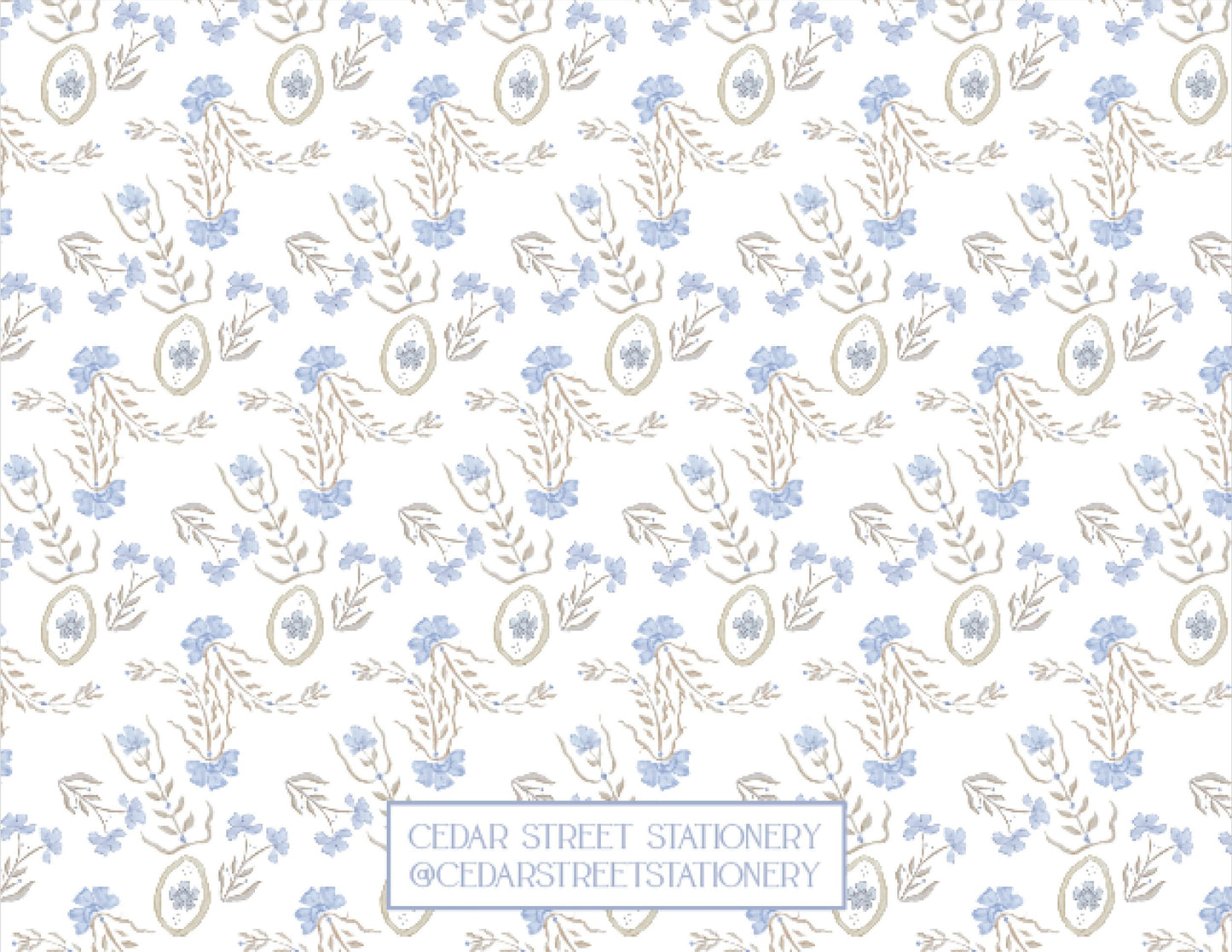Oyster Blue Notecards
