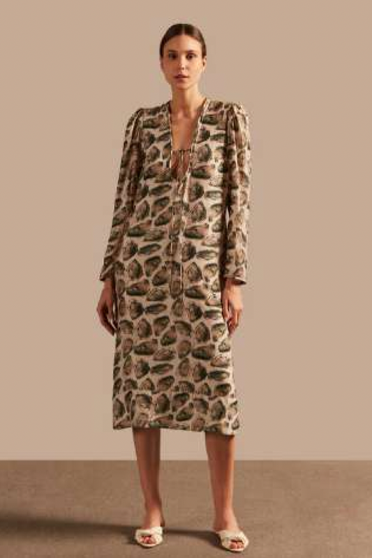 Oysters Midi Dress