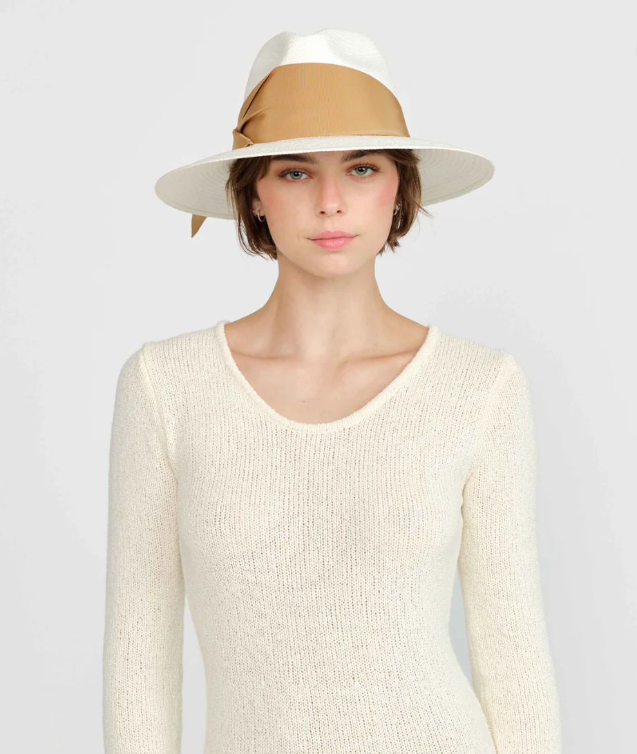 Gardenia Hat Natural/Tan