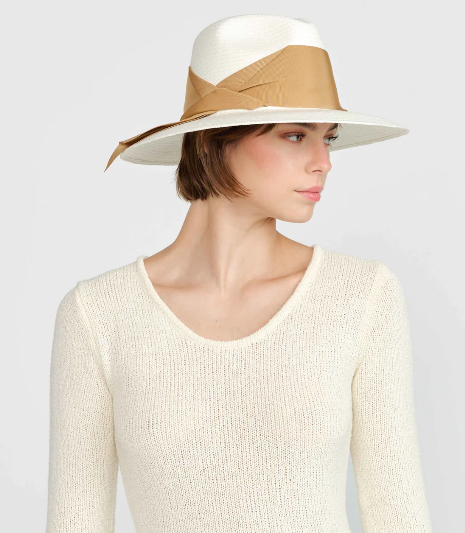 Gardenia Hat Natural/Tan