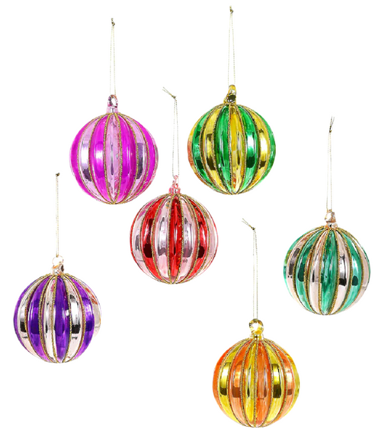 Cody Foster & Co Segmented Bauble Ornament