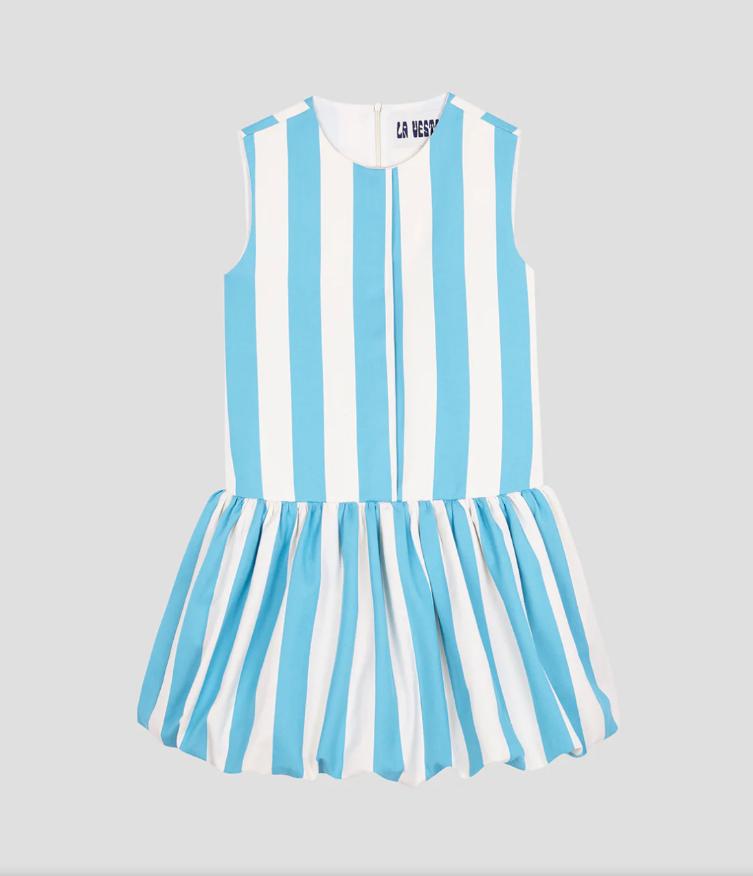 Campari Dress Stripes Turquoise