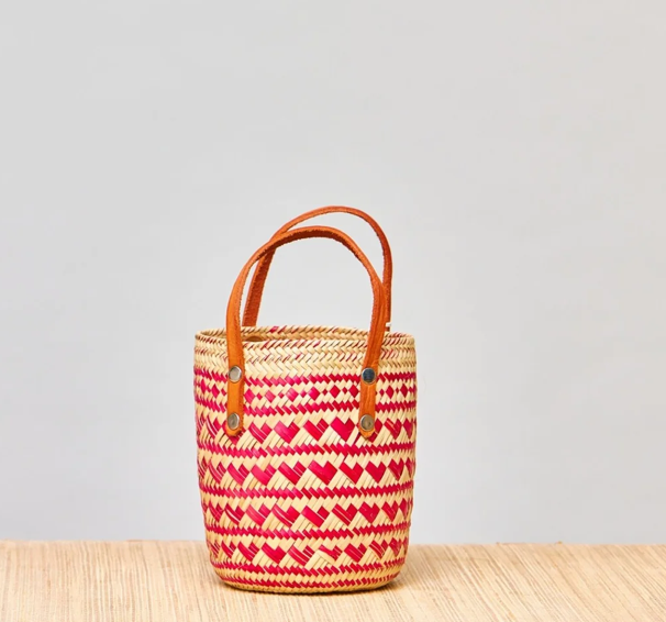 The Palm Tote -Pink