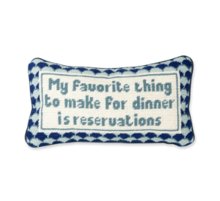 My Favorite Thing For Dinner Pillow