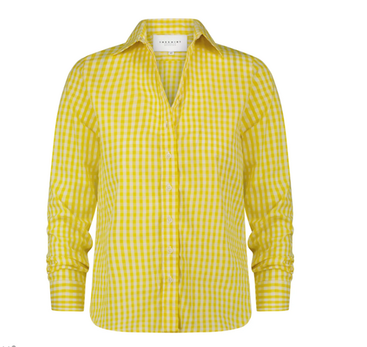 The Icon Shirt in Yellow Check