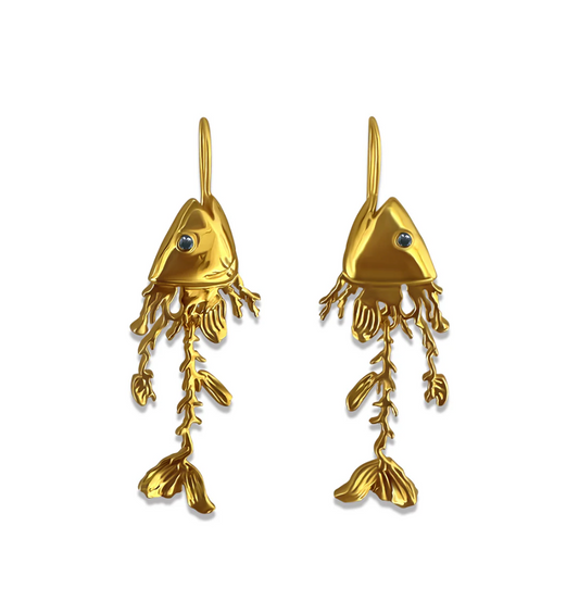 Coral Trout Earrings