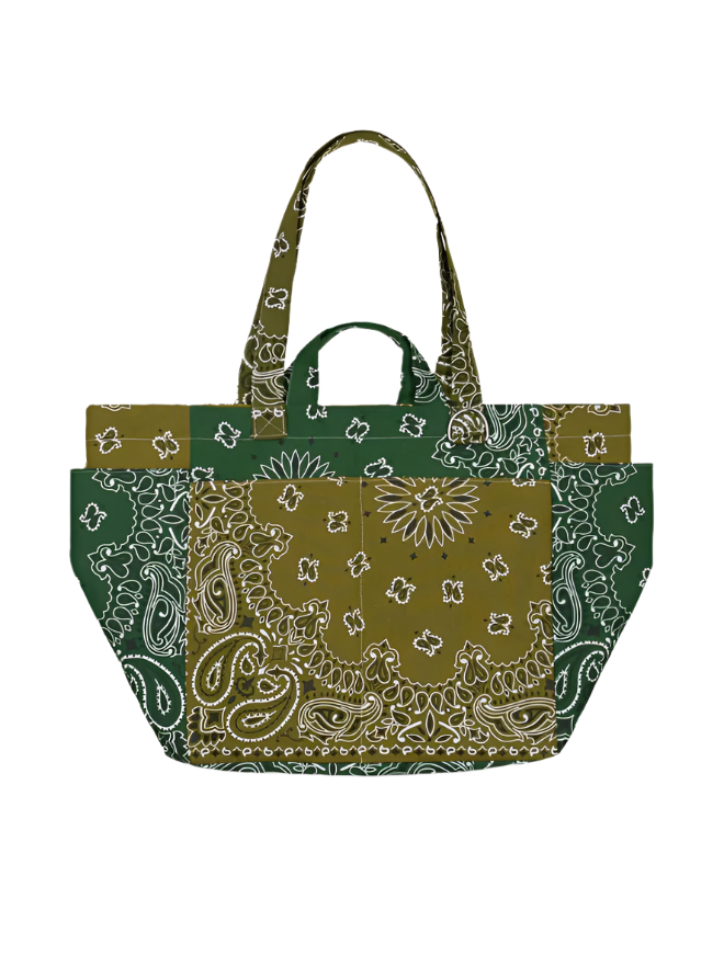 Picnic Bag- Bronze/ Weekend Green