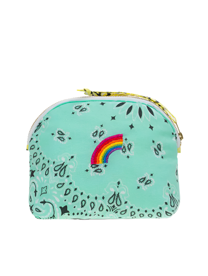 Small Toiletry Bag: Rainbow