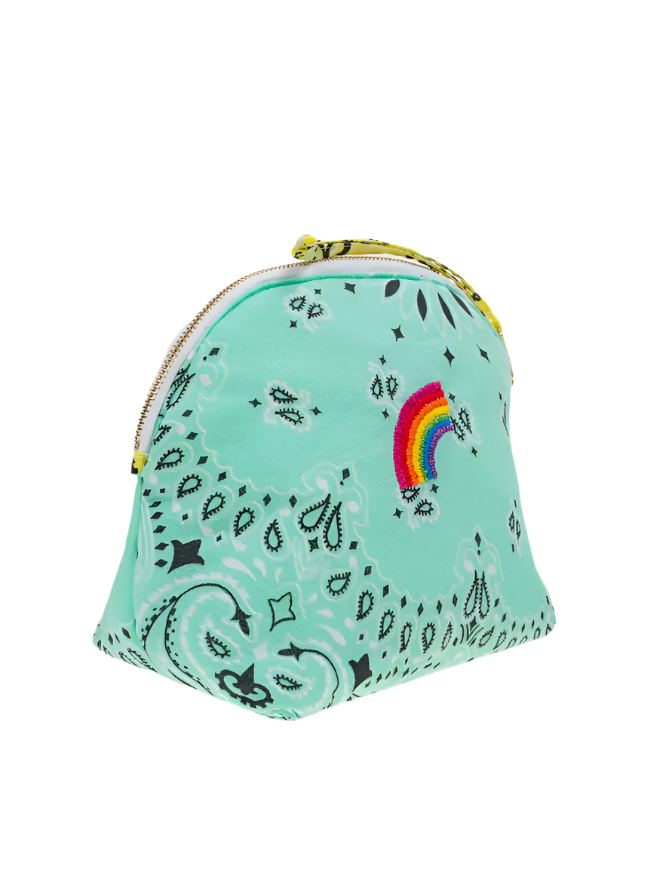 Small Toiletry Bag: Rainbow