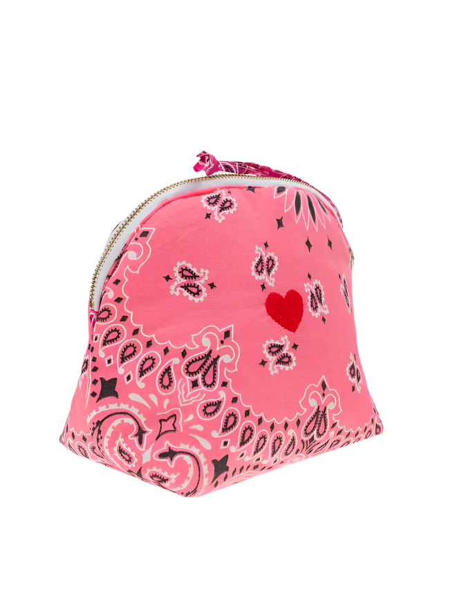 Small Toiletry Bag: Heart