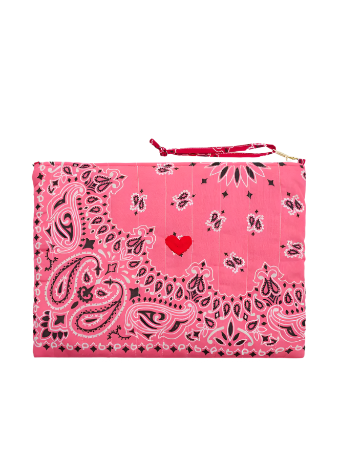 Zipped Pouch - Heart